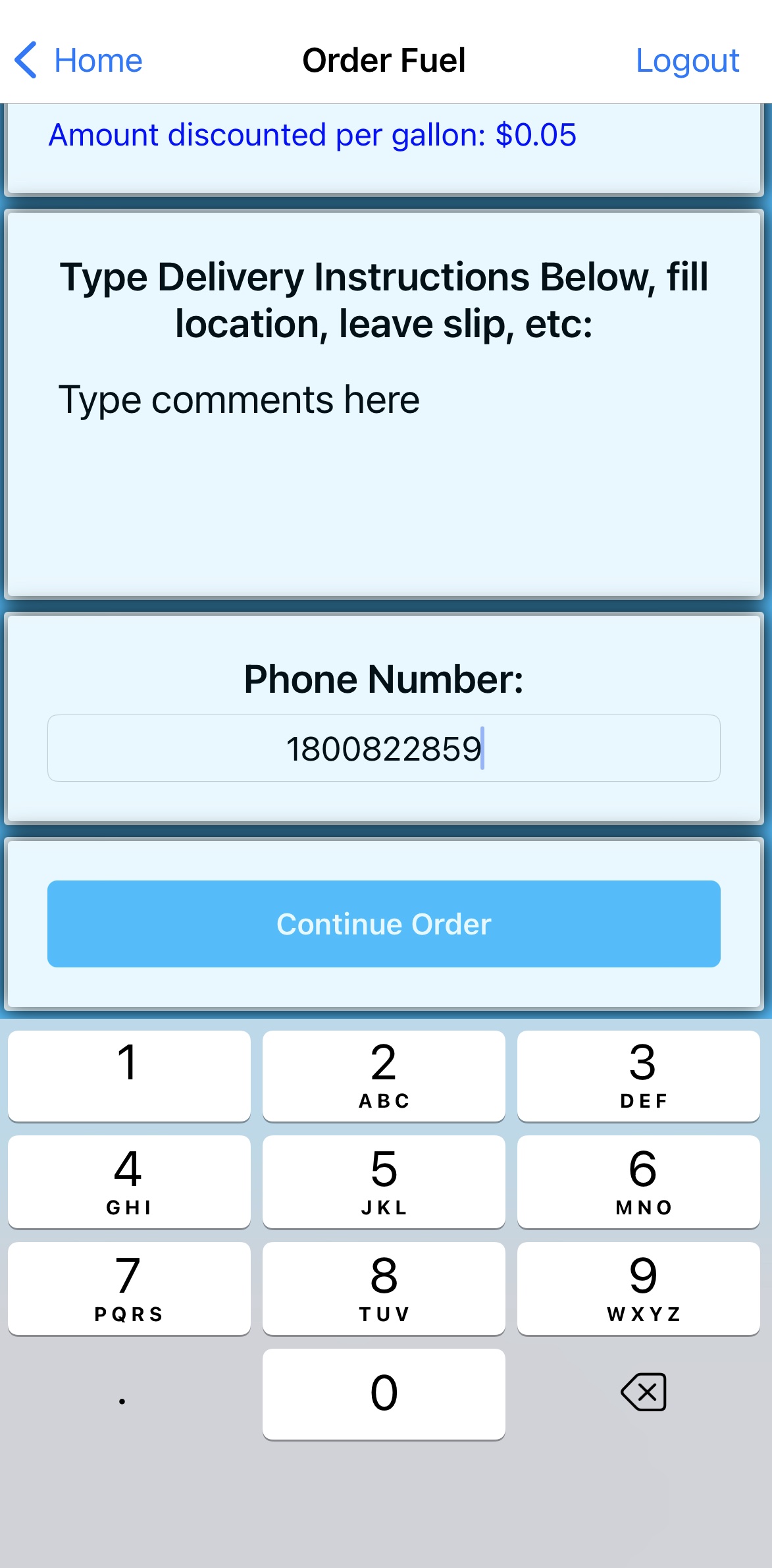 7 Phone Number
