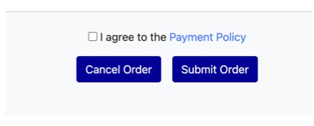 9b Online Payment Policy Submit Order